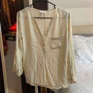 Tan Blouse